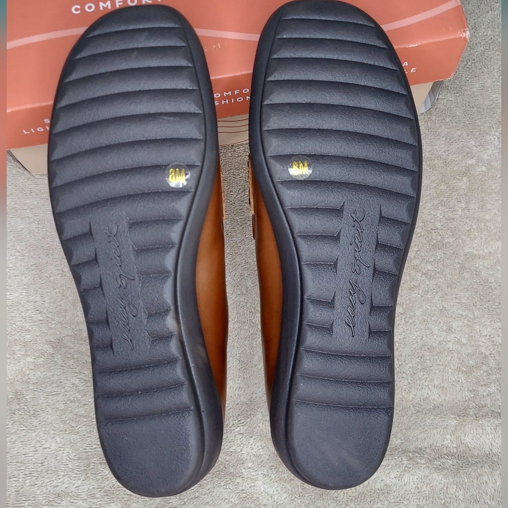 Easy Spirit Aerily Medium Brown Loafers Women's Size 8M Brand New In Box - Picture 15 of 16